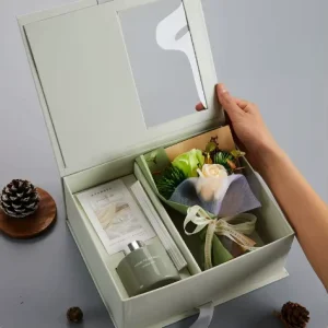 Aroma Gift Box Practical Scented Candle Diffuser Business Gift Set Valentine’s Day Souvenir