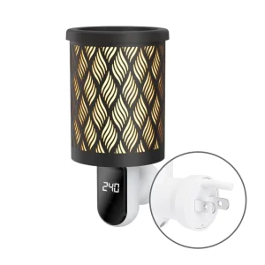 Aroma Melting Candle Wax Lamp Dimming Retro Atmosphere European Style Table Lamp for Bedroom Bedside No Power