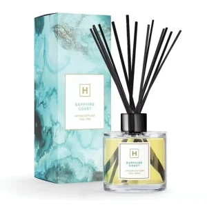 Aroma Reed Diffuser Glass Bottle with Rattan Reed Stick for Home and Bathroom