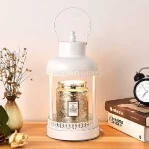 Aromatherapy Candle Essential Oil Wax Melter Timer Beast Bedside Lamp Diffuser