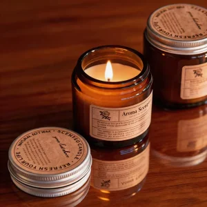 Aromatherapy Candle Indoor Home Use Long Lasting Eco Friendly Tea Scented Fragrance Luxury Bedroom Niche High End Decorative