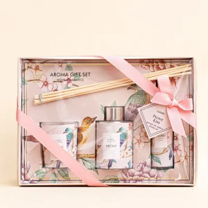 Aromatherapy Candle Spray Perfume Gift Set for Female Bridesmaid Wedding Soothe Mind Accompanying Ceremony Send Guests Gift