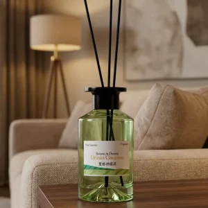 Aromatherapy Essential Oil Reed Diffuser Luxury Glass Bottle 200ml Eco Friendly Alcohol Free Home Fragrance Long