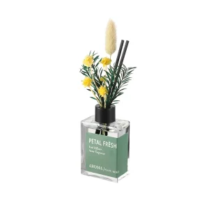 Aromatherapy Essential Oil Reed Diffuser with Dry Flower