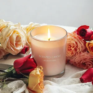 Aromatherapy Fragrance Gift Scented Glass Jar Candles for Home Relax Decoration