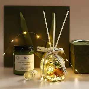 Aromatherapy Scented Candle Gift Box Bedroom Fragrance Niche High end Atmosphere Birthday Gift Romantic Souvenir Semi manual