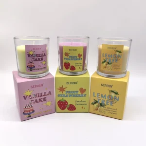 Aromatherapy Scented Candle for Home Use Natural Soy Wax Long Lasting Fragrance Thanksgiving Gift for Women