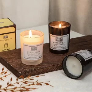 Aromatherapy Soy Wax Handmade Modern Candle Gift Set Christmas Sleep Enhancing Calming Scent Home Bedroom Long Lasting Premium