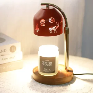 Aromatherapy Wax candle Melting Lamp Flameless Adjustable Scent Diffuser Santa Reindeer Logo Vintage Decorative Bedroom