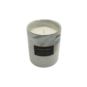 Art Candle in Ceramic Jar Natural Soy Wax Handmade Customizable Fragrance Home Decor for Christmas & Easter