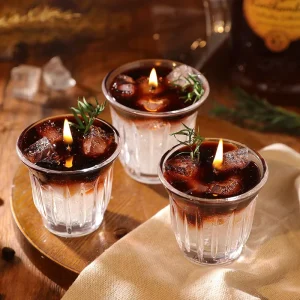 Asia Super Factory Low MOQ OEM Candle Manufacturer Custom Scent Custom Scented Candles Iced Coffee Drink Cup Soy Candles Scented