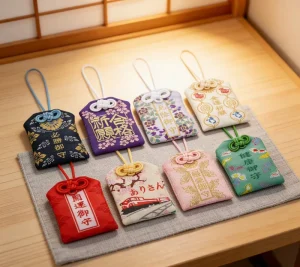 Auspicious Traditional Blessing Authentic Japanese-style Classic Meaningful Prosperous Long-lasting Aromatic Omamori Scent Pouch
