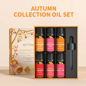 Autumn Collection Essential Oil Set Deep Tissue Muscle Relaxation Sore Muscle Relief Non-Greasy Home Spa Made in China
