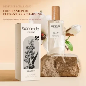 BARANDA SILVER MOUNTAIN SPRING EAU DE TOILETTE 35ML FRESH CLEAN WOODY AQUATIC UNISEX PERFUME
