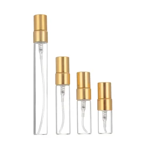 BYPE by PERFUME Round 2ml 3ml 5ml 10ml Mini Empty Clear Spray Bottle Refillable Glass Perfume Sample Atomizer Tester