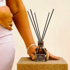 Batch Custom Streamlined Glass Reed Diffuser Custom Scent Logo Available for Household Indoor Fragrance Ornaments