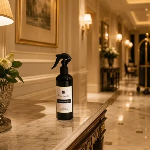 Bedroom Wardrobe Freshness 300ML Black Bottle Closet Spray for Home Refill Bottle Logo Printing Retail Pack Custom Fragrance
