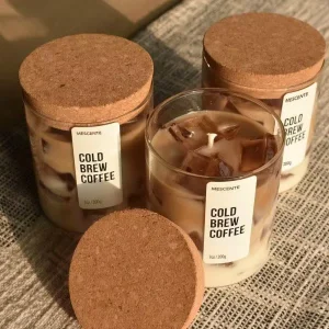 Best Price Handmade Simulated Coffee Aromatherapy Candles 100% Organic Modern Indoor Fragrance Decoration Christmas New Year