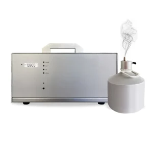 Big Area Black Aluminum 2.6L Electric App Controlled Commercial Hotel Lobby Scent Diffuser Machine HVAC Aroma Diffuser