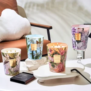 Big Handmade Soy Wax Votive Candle Glass Jar Customized Scent Fruit Natural Lasting Slow Burning Holiday Family Birthday