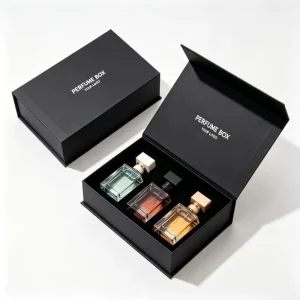 Biodegradable Luxury Perfume Box Packaging High Quality Essential Oil Box Digital Printing Matte Lamination Perfume Paper Box