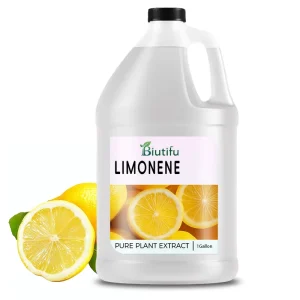 Biutifu Natural Limonene Citrus Lemon Plant Extract Oil High Purity Solvent & Fragrance Raw Material 1 Gallon Large Jug