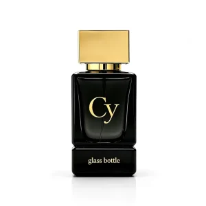 Black Square Transparent Glass Fragrance Spray Bottle 30ml 50ml 100ml Gold Cap Custom Logo Custom Gift Packaging Box