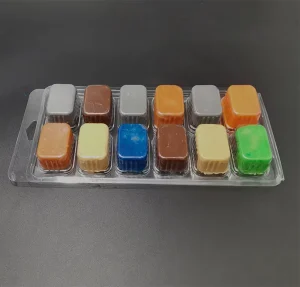 Blister Pvc Plastic Wax Melt Container Box Clamshell Packaging Wax Melt