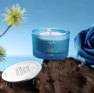 Blue Beach Walk Sea Breeze Aroma Candle Mini Home Relax Candle Stress Relief Home Candle