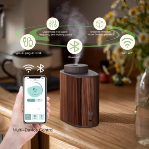 Bluetooth&WIFI APP Control Scent Diffuser Infrared Oil Detection Fragrance Machine