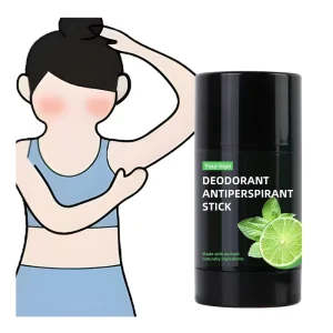 Body Care Herbal Sea Minerals Citron 50ml Alum Deodorant Antiperspirant Stick for Sweat Odor Balm 0% Alcohol Unisex