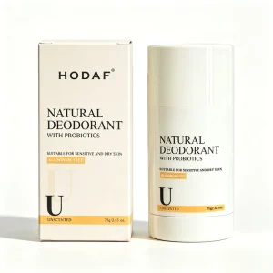 Body Deodorant All Day Sweat Protection Aluminum Free Naturally Moisturizing and Completely Unscented