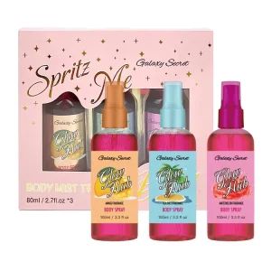 Body Splash Kit Original Fragrance Body Mist Deodorant Perfume Spray Gift Set for Women White Label Available
