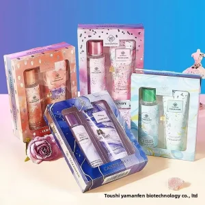 Body Spray Lotion Set Perfume Gift Set 100ml Long Lasting Floral Fragrance Unisex Eau De Parfum