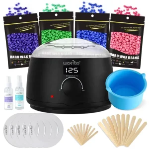 Body Wax Melter Waxing Pot Kit Wax Machine for Hair Removal Professional