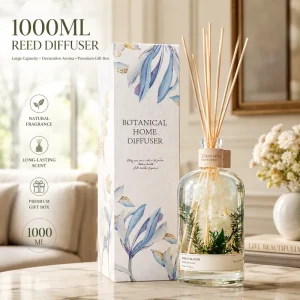 Botanical 1000ml Reed Diffuser for Hotel Spa Home