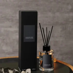 Box, Logo and Bottle Set 120 ml Aroma Diffuser Packaging for Reed Diffuser Bottle