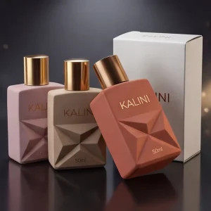 Brand Custom Luxury 50ml Empty Square Glass Scent Spray Packaging Short Neck Elegant Design Perfume Bottle With Box