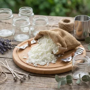 Bulk 100% Organic Natural Soy Wax Handmade Environment Friendly for Islamic Candle Making in Original Container