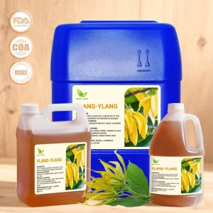 Bulk Pure Ylang Ylang Essential Oil Cananga Odorata Grade Complete for Luxury Perfume Spa MSDS COA Certified Manufacturer Supply