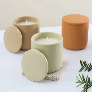 Bulk Scented Candles in Colorful Ceramic Jars Factory Price for Wedding Favors & Home Decor Suppliers