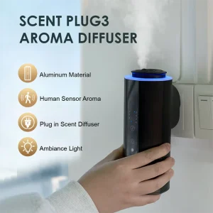 CNUS Scent Plug 3 Office Home Portable Plug in Wall Mount Smart Waterless Scent Machine Aroma Diffuser