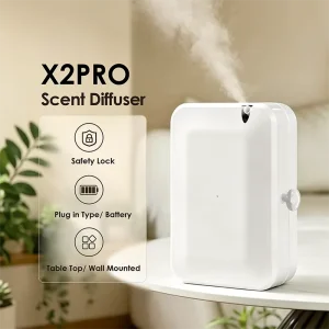 CNUS X2pro Custom Logo Timer Function Home Living Room Fragrance Essential Oil 150ml Quiet Scent Diffuser