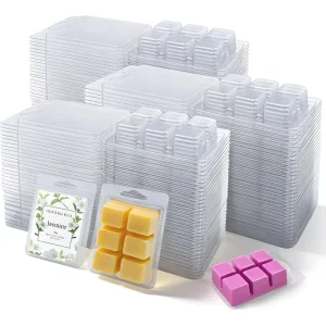 Candle Mould Wax Melt Clamshell Customize Pet Pvc Blister Packaging Box Clear Wax Cubes Containers
