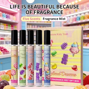 Candy Floral Perfume Set Women Long Lasting Eau De Toilette Niche Fragrance Daily