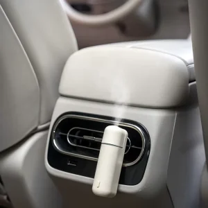 Car Scent Diffuser Fragrance Oil Set 6pcs Essential Oil Wireless Rechargeable Ultrasonic Aroma Diffuser