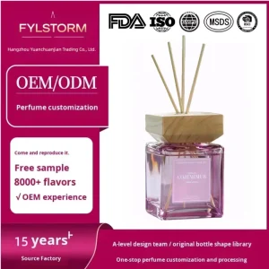 Carbon Neutral Natural Organic Sandalwood Reed Diffuser Eco Friendly Luxury Aromatherapy Highly Scented Customizable for