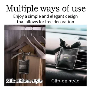 Carmate Natural Fragrance Fashionable High-end Sachet Universal Car air Vent Perfume Tree Essential Oil Hanging Car Freshener