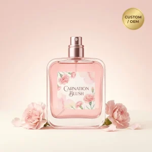 Carnation Blush Soft Pink Floral Fragrance OEM Custom Carnation Scent Small Batch OEM