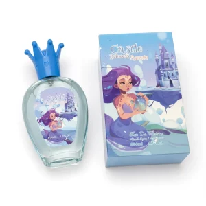 Cartoon Children Eau De Toilette Spray Perfume 50mL Floral Long Lasting Mosquito Prevent Fragrance Crown Bottle Princess Theme